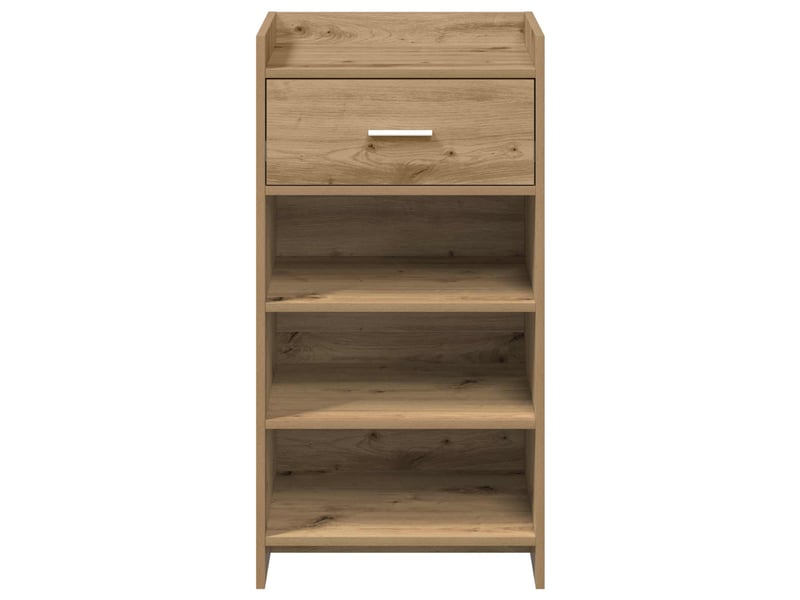  Meuble à chaussure, cabinet à chaussures 48x36x92 cm bois d'ingénierie shl6673  - Conforama E