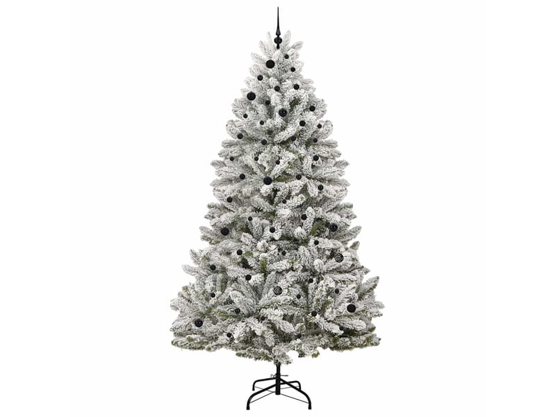 Sapin de noël, arbre de noël artificiel 270 cm 300 led blanc chaud cf61017 - Conforama D