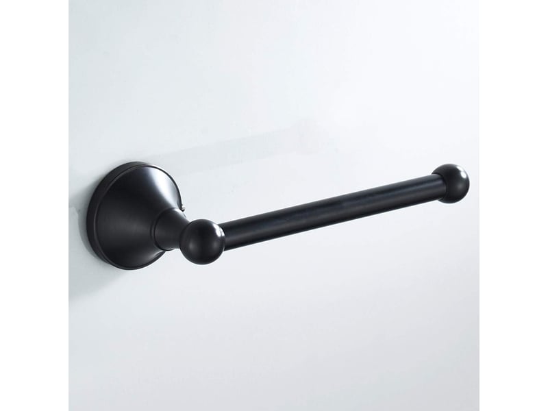  Porte-papier toilette laiton salle de bain porte rouleau toilette mural, bronze frotté à l'huile  - Conforama D