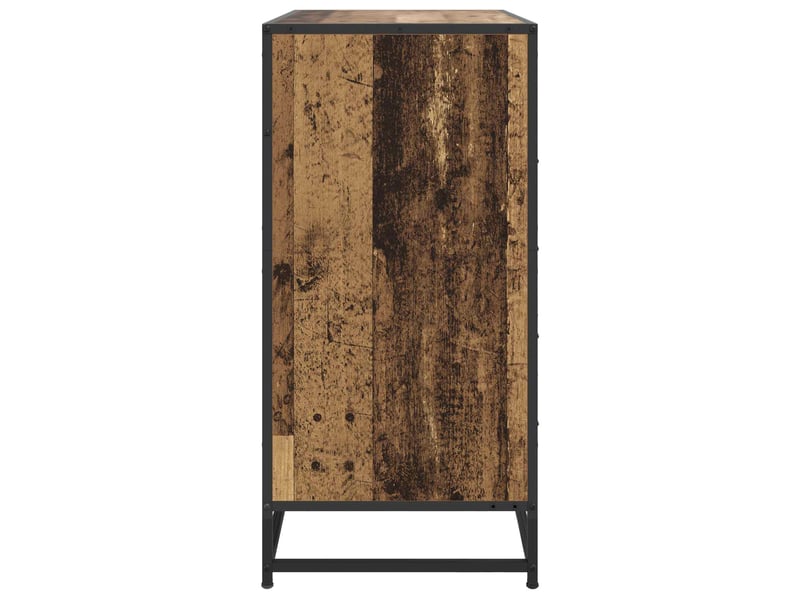  Armoire à tiroirs, commode 4-tiroir bois ancien 70x41x83,5 cm  - Conforama D