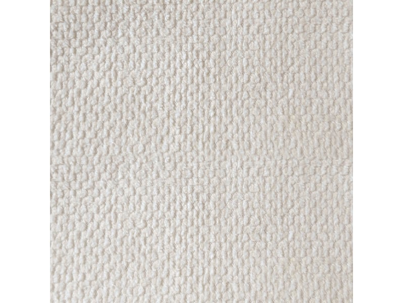  Canapé nuage en v 5 places 245x245x83 cm en tissu beige blanc  - Conforama R