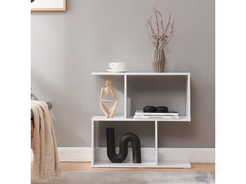 Table d'appoint koxjö 57 x 60 x 20 cm blanc [en.casa] Koxjö - Conforama C