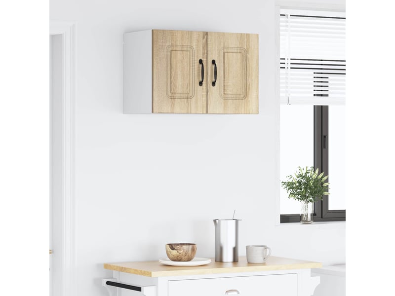  Meuble mural de cuisine | armoire de cuisine chêne sonoma 60x31x40cm shl9799  - Conforama D