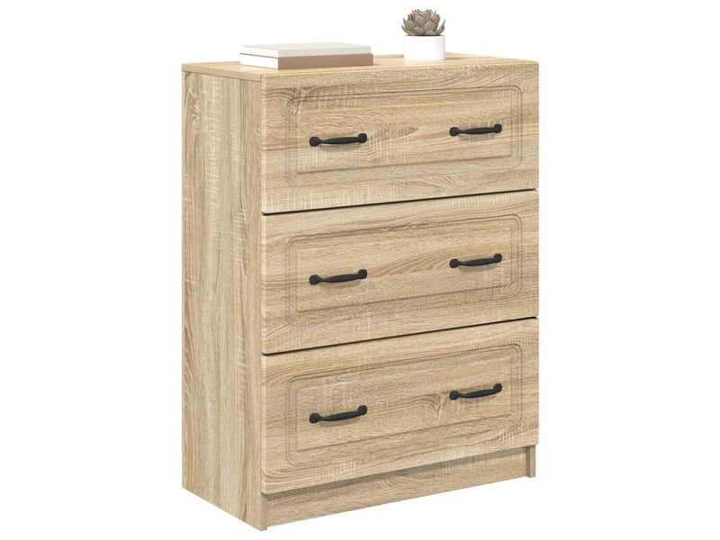  Armoire de rangement bureau, armoire à tiroirs 66 x 34,5 x 87 cm bois d'ingénierie shl7067  - Conforama C