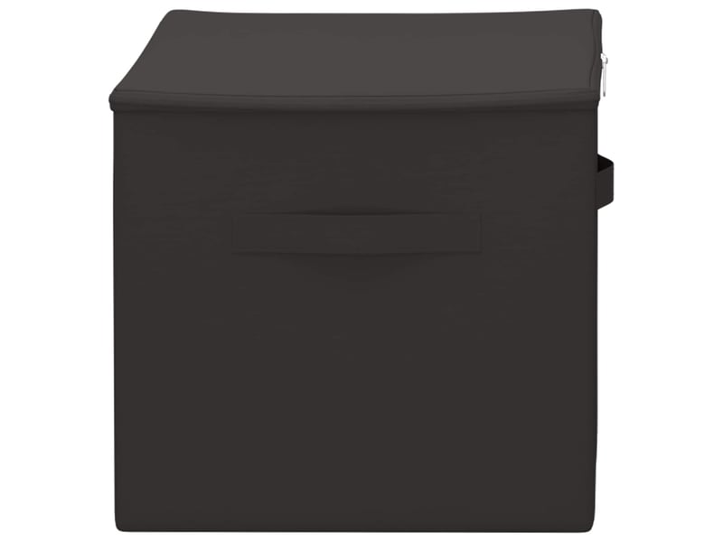  Boîte de rangement 2 pcs tissu intissé 60x43x35 cm 90,3 l shl24962  - Conforama E