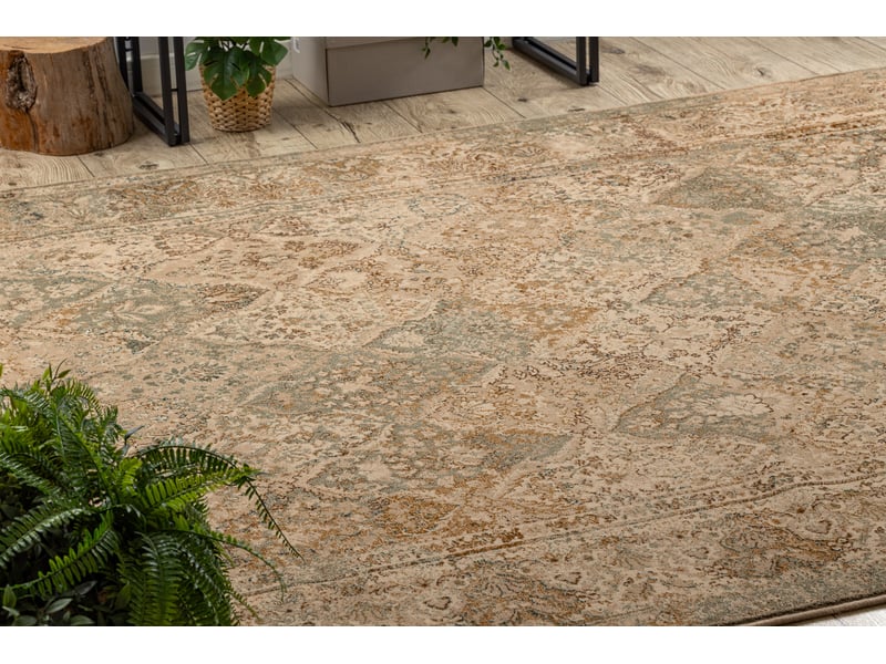  Tapis en laine omega kashmir beige antique 170x235 cm  - Conforama E
