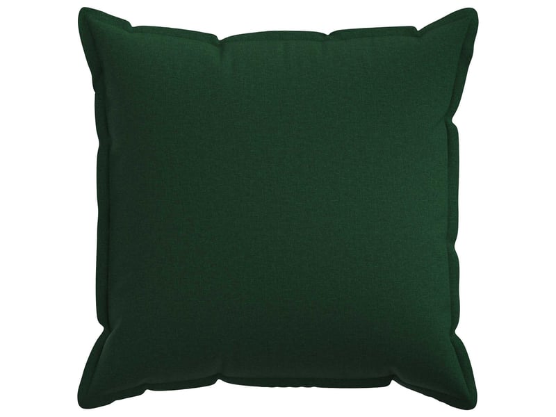  Lot de 6 housses de coussin houten vert foncé 80 x 80 cm cf49874  - Conforama A