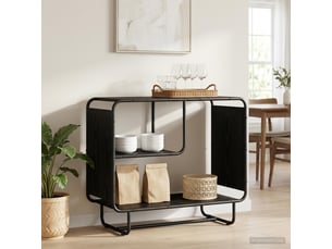 Buffet <strong></strong> <strong></strong> - 80 cm coloris noir