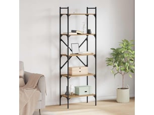 Bibliotheque coloris  bois clair  <strong></strong> <strong></strong> - 56 cm x 174 cm