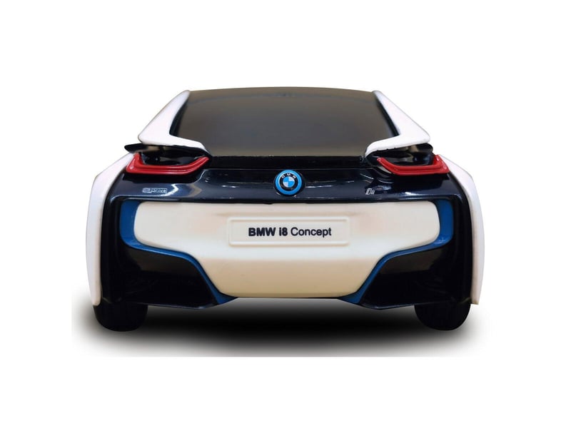  Voiture télécommandée bmw i8 1:24 blancjaune 2,4ghz uv photochromique serie 403003 - Conforama B