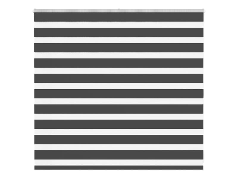  Store zèbre, store de fenêtre noir 165x100 cm largeur du tissu 160,9 cm polyester cf48901  - Conforama B