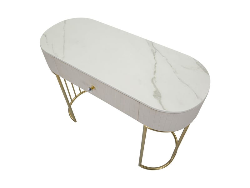  Table d'appoint butterfly en fer et miroir – ø 35 x h 60 cm  - Conforama D