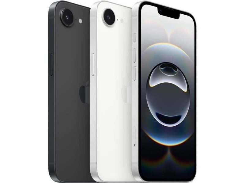  Iphone 16e 128gb blanc 2025 etat excellent  - Conforama E