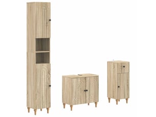 Ensemble de meuble de salle de bain 3 pièces alkmaar cf63284