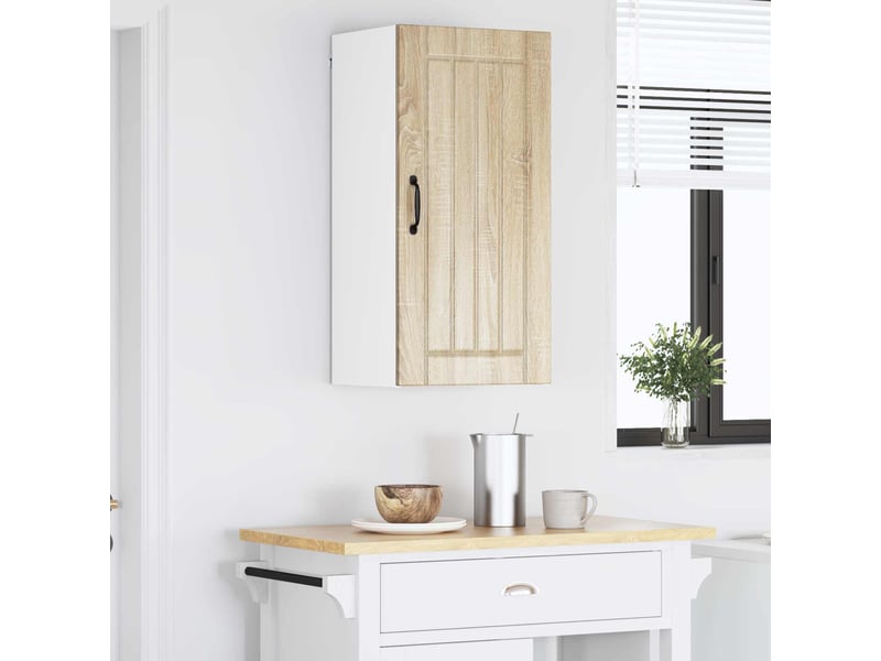  Meuble mural de cuisine, armoire de cuisine chêne sonoma 40x31x80cm shl6701  - Conforama D