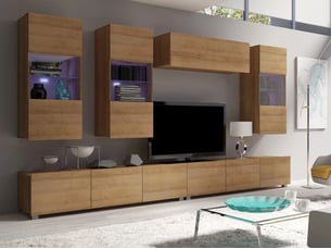 Meuble tv coloris doré 45 cm   