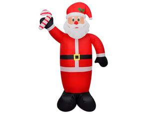 Père noël gonflable de 120 cm