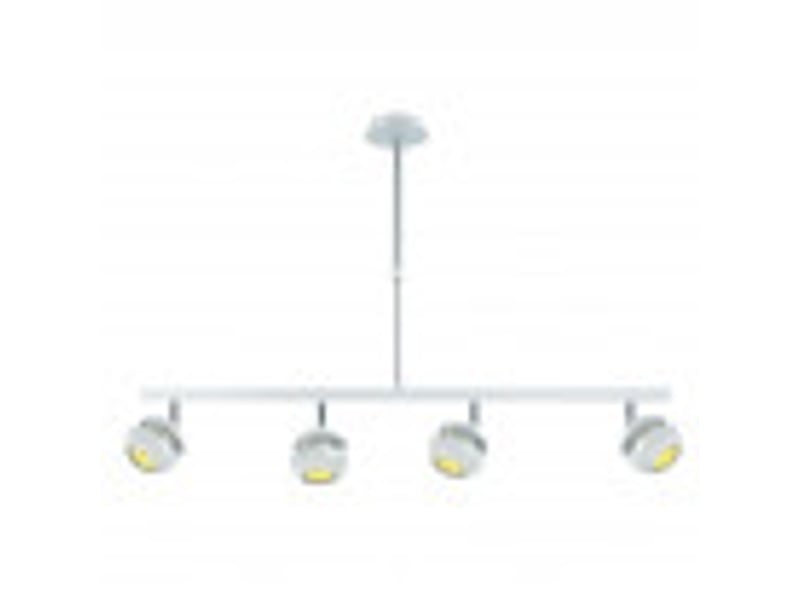  Fabrilamp beethoven, suspension, moderne, 4 x gu10, blancargenté, 44-68 x 80 x 12 cm 142054001 - Conforama D