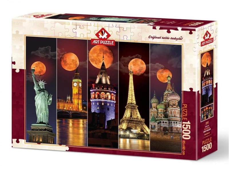  Puzzle wonderful moon 1500 pieces 4548 - Conforama A