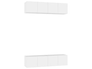 Meuble tv coloris blanc  <strong></strong>  <strong></strong>