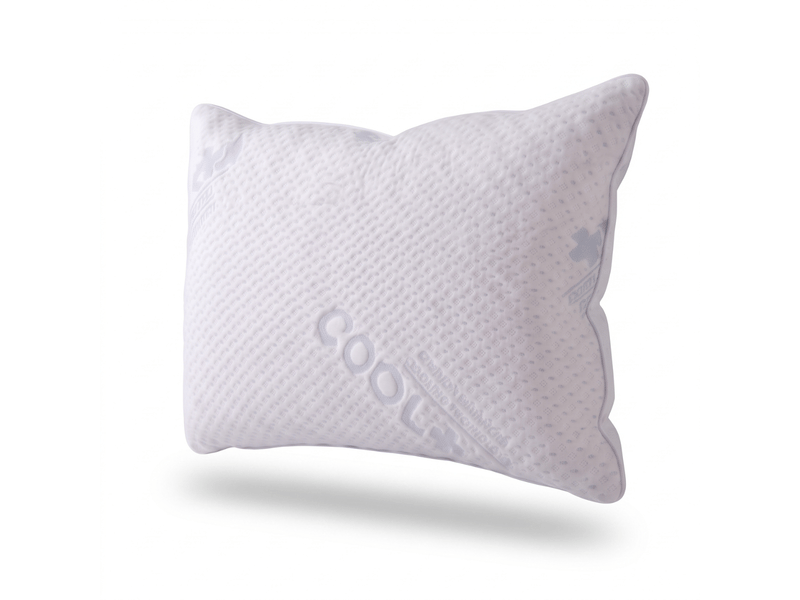  Oreiller moelleux 100% plume de canard - 60x60 cm - housse frais - collection plume frais C07-ORP07 60/60 - Conforama A