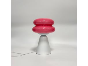 Lampe de table champignon, vintage – 3 modes de couleur dimmables, veilleuse led, déco pour chambre et salon-rose