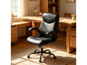 Chaise de bureau <strong>DESMIU</strong> <strong></strong> avec assise réglable en hauteur