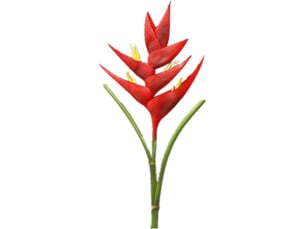Grande fleur artificielle de 86 cm,1 tige de 7 pétales de fleurs artificielles fleurs permanentes,verdure d'intérieur ou d'extérieur pour maison,jardin,véranda,décoration de mariage(rouge)