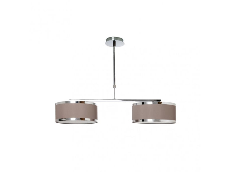  Fabrilamp lanzarote, lampe classique, 2xe27, beige, 18-65 x 85 x 25 cm 068452015 - Conforama A
