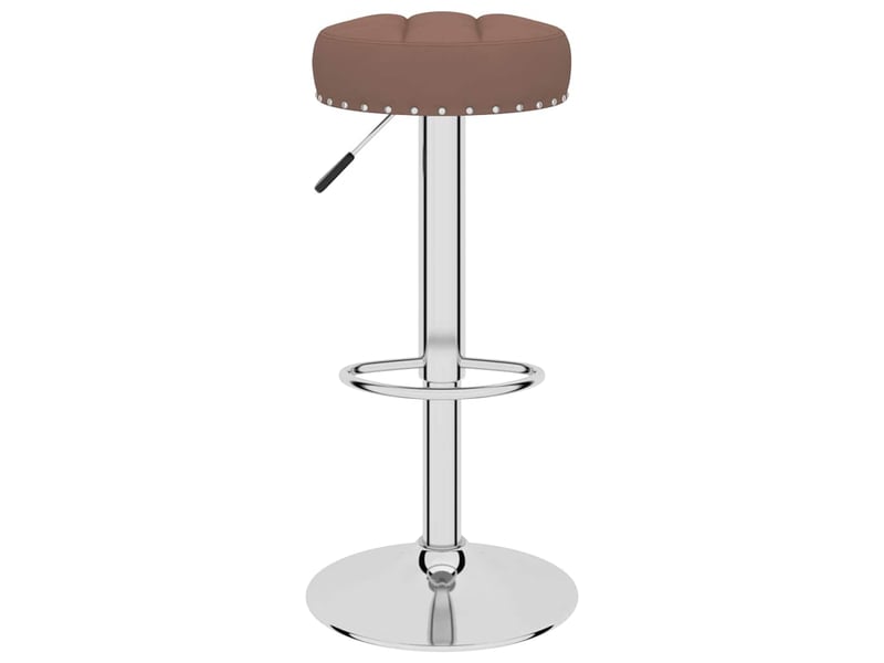  Lot de 2 tabouret de bar, chaise de bar marron tissu shl86495  - Conforama C