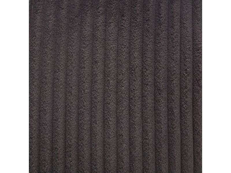  Canapé modulable d'angle convertible avec rangement, tissu côtelé gris foncé, structure bois massif, dimensions 206x108x66 cm  - Conforama R