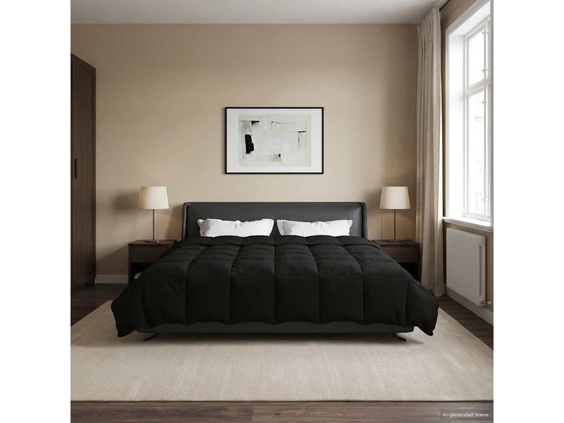 Duvet d'hiver - couette 240 x 260 cm hiver - couette microfibre (100% polyester)  - Conforama B