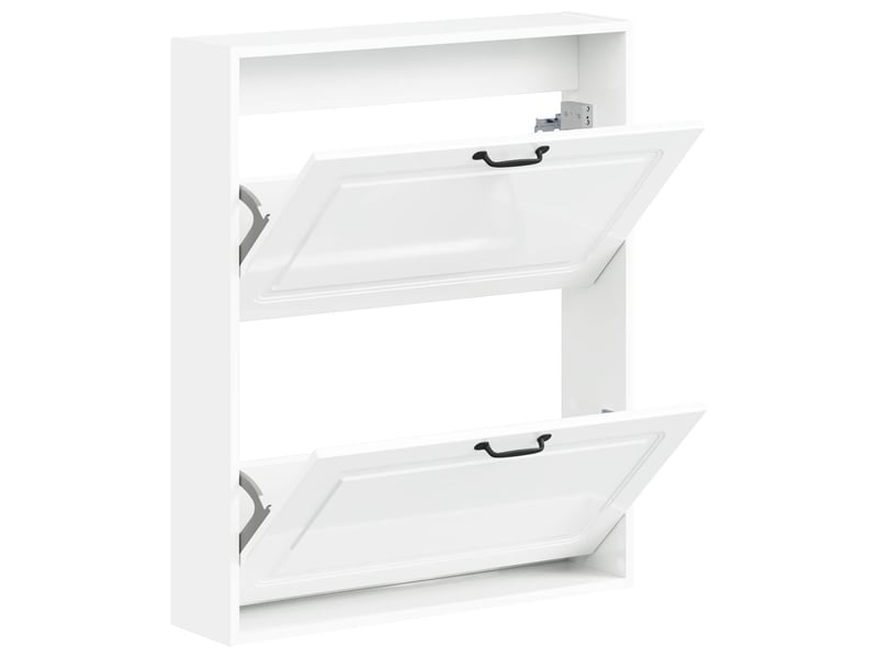  Meuble à chaussures mural, armoire à chaussures utrecht 71x17x86 cm shl6945  - Conforama C