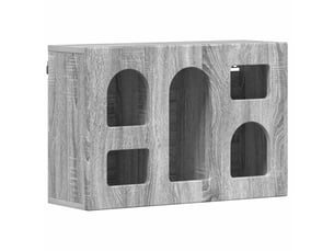 Armoire <strong></strong> <strong></strong> coloris gris largeur 60 cm