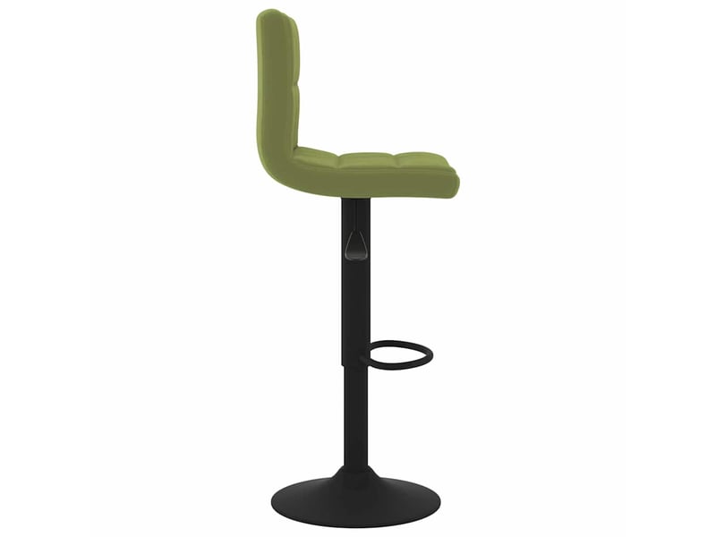  Tabouret de bar, chaise de bar vert clair velours shl73730  - Conforama D