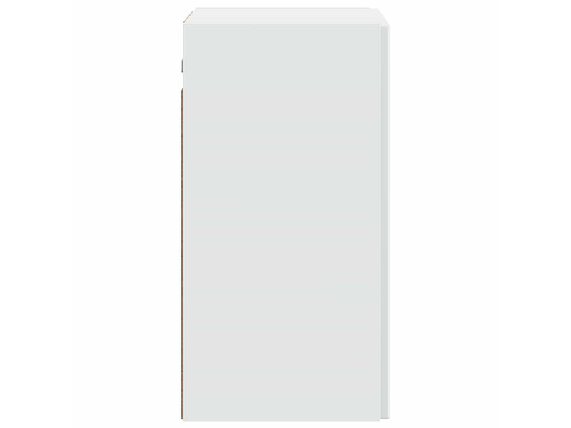  Armoire murale salon, meuble de rangement blanc 59 x 31 x 60 cm bois d'ingénierie shl5445  - Conforama E