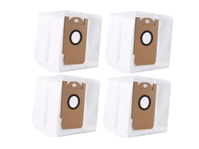  Replaceable accessories parts dust bags for r1 r1a robot vacuum cleaner robot vacuum cleaner parts 4pcs  - Conforama B