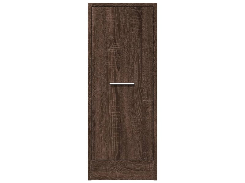  Armoire apothicaire chêne marron 30x41x77,5cm bois d'ingénierie  - Conforama E