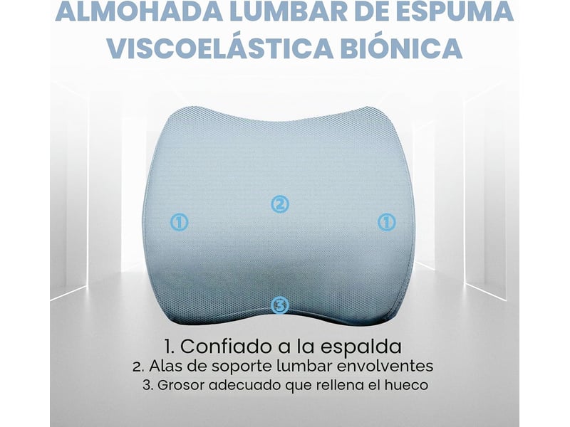 Gtplayer chaise de jeu ergonomique, réglable et pivotante en tissu respirant - gris GT905-GY - Conforama C