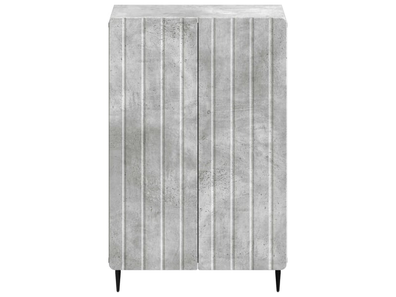  Meuble à chaussures, cabinet à chaussures zwolle 59,5x39,5x91,5 cm gris béton  - Conforama D