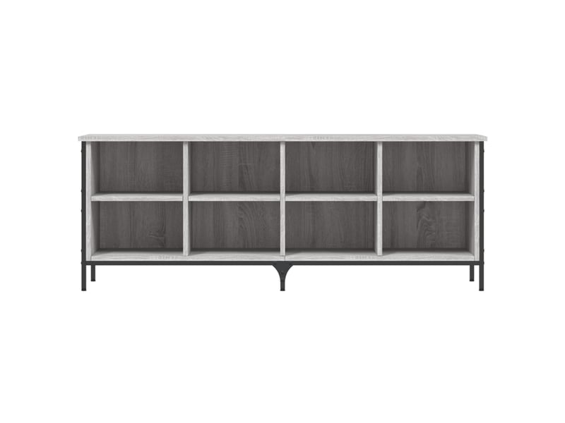 Meuble à chaussures, cabinet à chaussures sonoma gris 131x35x50cm  - Conforama C
