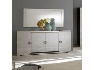 Buffet 4 porte(s)  0 tiroir(s) <strong>ALTOBUY</strong> <strong>LIBECCIO</strong> - 190 cm coloris gris 