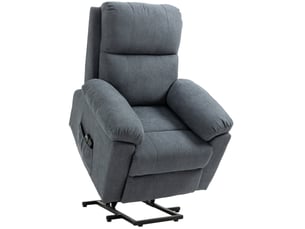 Fauteuil relax électrique  WISHDOR Coton / Lin gris