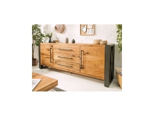 Buffet <strong>MEUBLORAMA</strong> <strong></strong> - 200 cm coloris bois clair