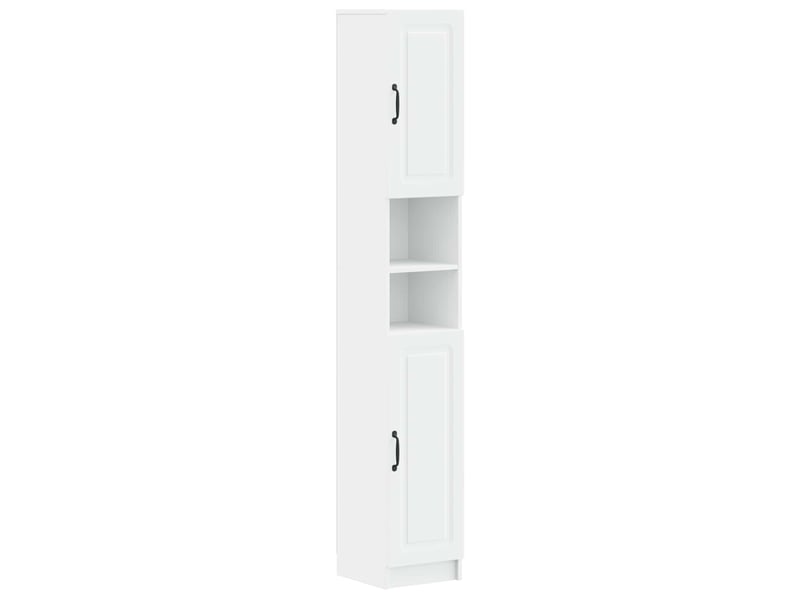  Colonne de salle de bain avec étagère ouverte utrecht blanc  - Conforama A