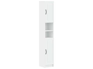 Colonne de salle de bain avec étagère ouverte utrecht blanc