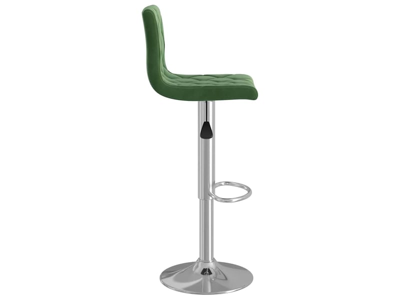  Lot de 2 tabouret de bar, chaise de bar vert foncé velours shl28771  - Conforama E