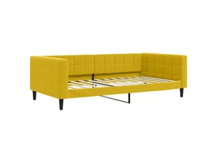 Lit simple 100x200 cm    coloris jaune