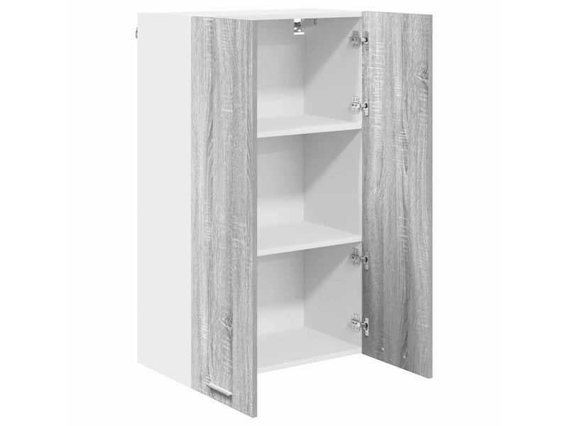 Meuble de rangement, armoire suspendue gris sonoma 60x31x100cm shl4558 - Conforama E