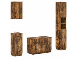 Ensemble de 4 pièces d'armoires de salle de bain hoorn cf63265